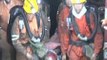 Rescatan con vida a cinco trabajadores atrapados en una mina