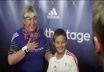 David Beckham sorprende en un centro comercial