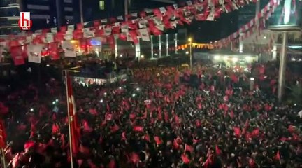 CHP Genel Merkez'in önünde inanılmaz görüntüler !