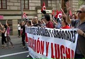 Los indignados toman las calles de Barcelona