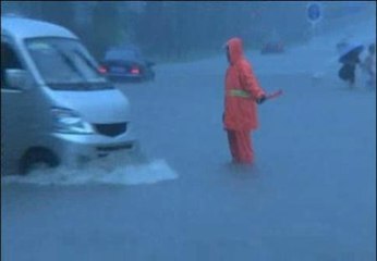 Lluvias históricas en Pekín
