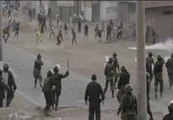 Batalla campal entre policía y ocupantes en Perú