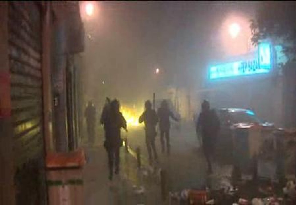 La manifestación de Sol acaba en duros enfrentamientos