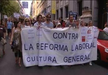 El mundo de la cultura se rebela