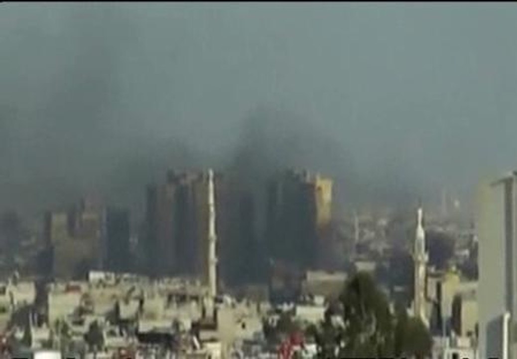 Los bombardeos alcanzan Damasco