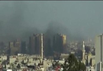 Los bombardeos alcanzan Damasco
