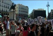 Miles de funcionarios se manifiestan en las calles de Madrid