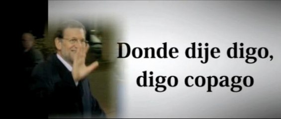 El PP y el copago: donde dije &#039;digo&#039; digo &#039;copago&#039;
