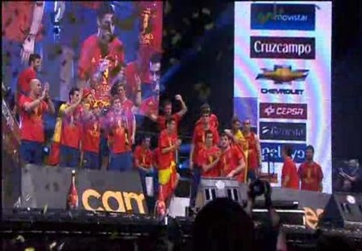 Fin de fiesta por todo lo alto en Cibeles