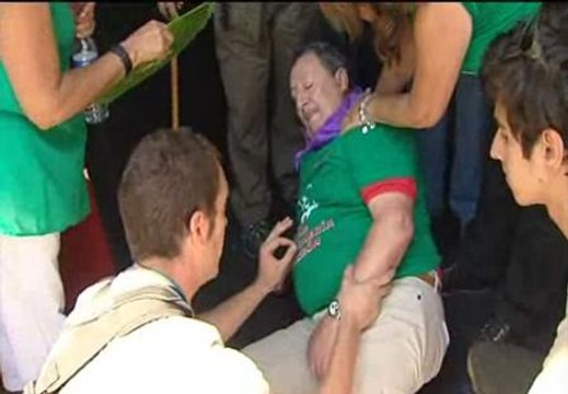 Los antidisturbios provocan una veintena de heridos en su intento por dispersar la marcha minera