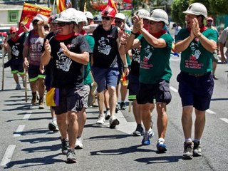 La marcha negra llega a Madrid