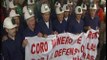 Los mineros inician la 'marcha negra' hacia Madrid para presionar al Gobierno