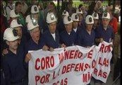 Los mineros inician la 'marcha negra' hacia Madrid para presionar al Gobierno