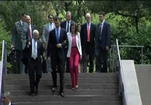 Los Príncipes de Asturias en Harvard