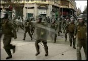 Nuevos enfrentamientos con la policía en las manifestaciones estudiantiles de Chile