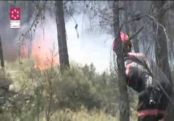 Los incendios de Valencia se cobran una vida
