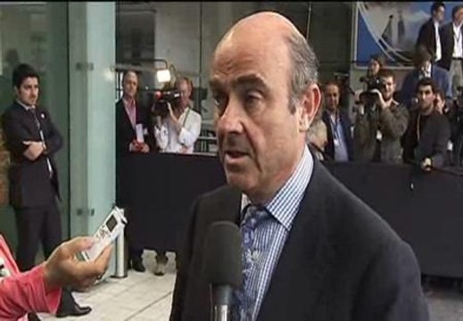 Guindos dice que la petición de rescate a la banca será en los próximos días