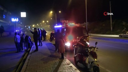 Park halindeki araçta uyurken otomobil alevlere teslim oldu