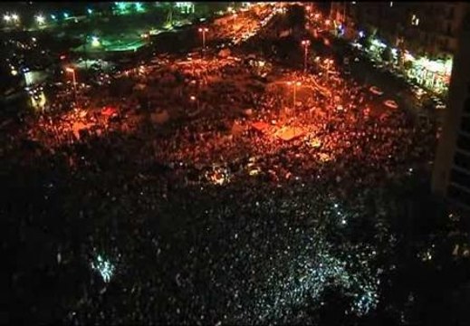 Continúan las protestas en la plaza Tahrir