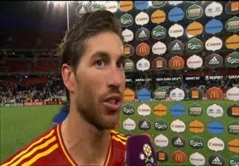 Ramos, relajado ante la final: "Que gane el mejor"