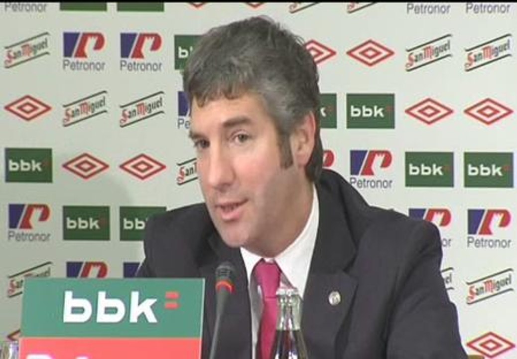 Urrutia sobre Llorente: "El Athletic nos es club vendedor"