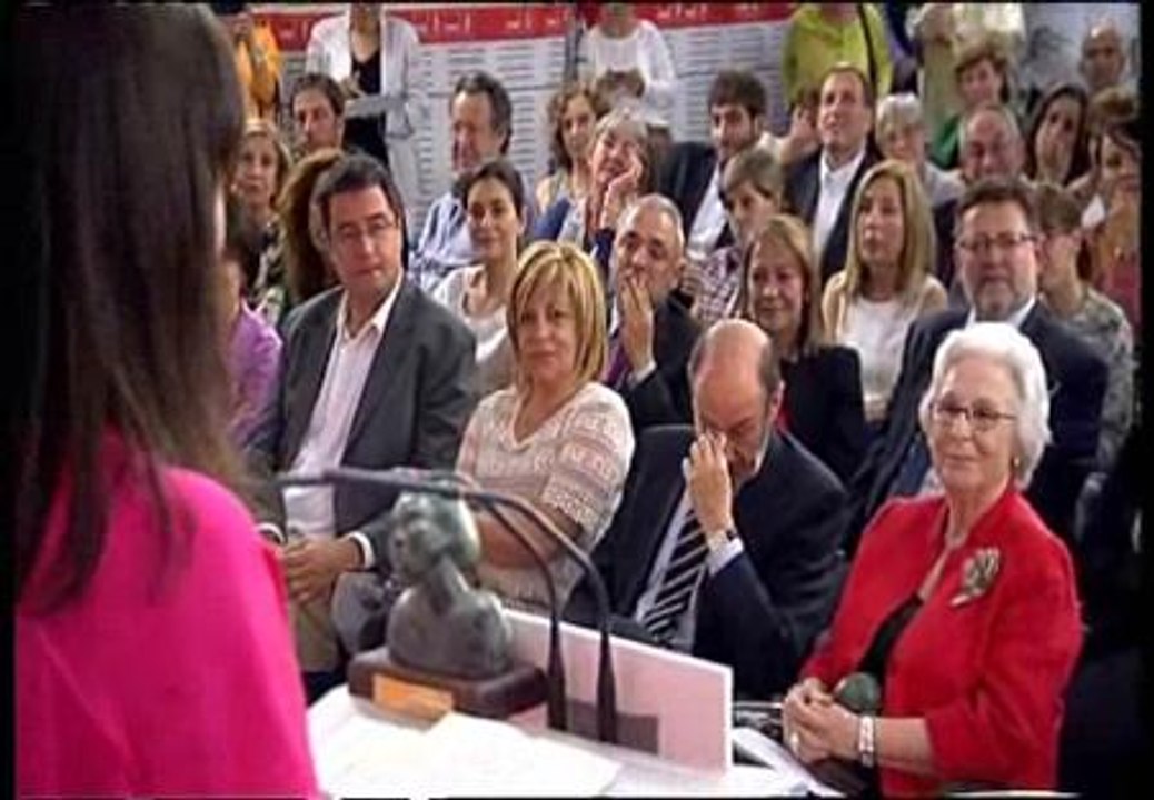 Rubalcaba emocionado