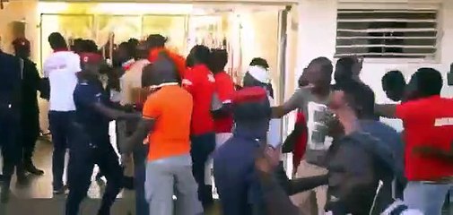 La fin du match Stade de mbour Dakar sacré coeur a été une vraie scène de ce