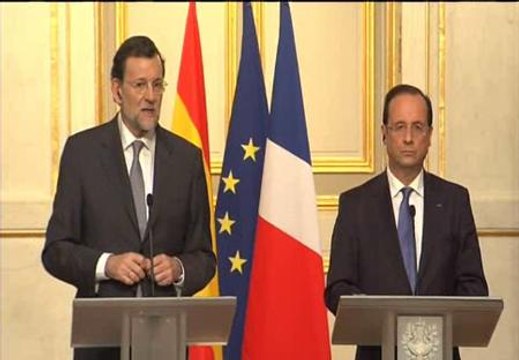 Rajoy urge a Europa a tomar medidas para que haya liquidez