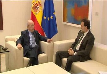 Rajoy se reúne con Almunia