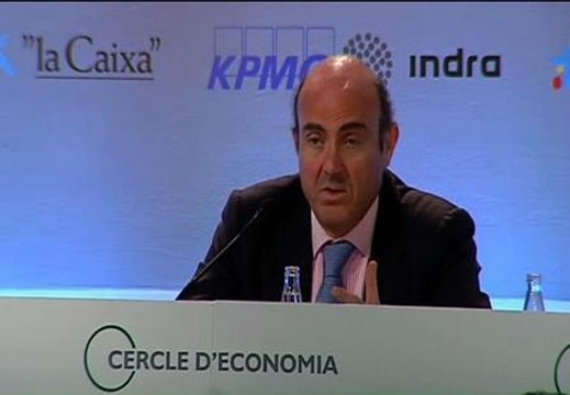 De Guindos: La batalla del euro se está librando en España e Italia
