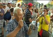 Cacerolada de protesta en Barcelona contra el rescate financiero