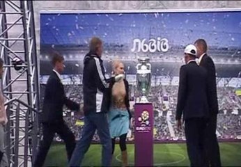 Nueva acción de las activistas ucranianas con motivo de la Eurocopa