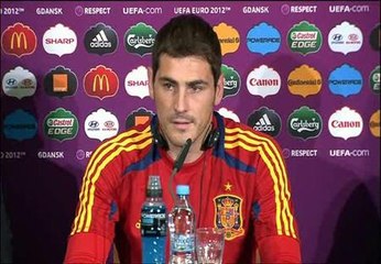 Casillas: "Italia es un equipazo"