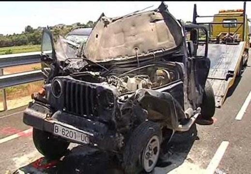 Cuatro chicas mueren en un accidente en Vilafranca del Penedès