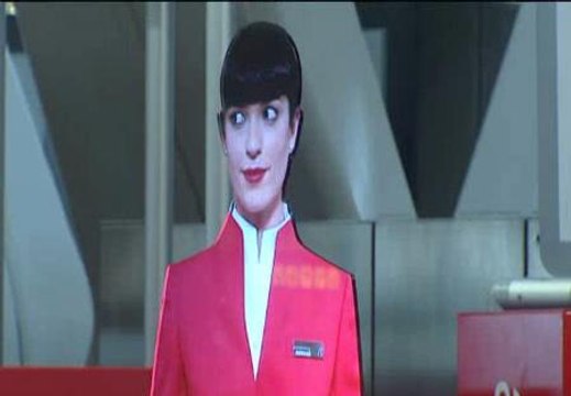 El aeropuerto de Madrid - Barajas instala azafatas virtuales