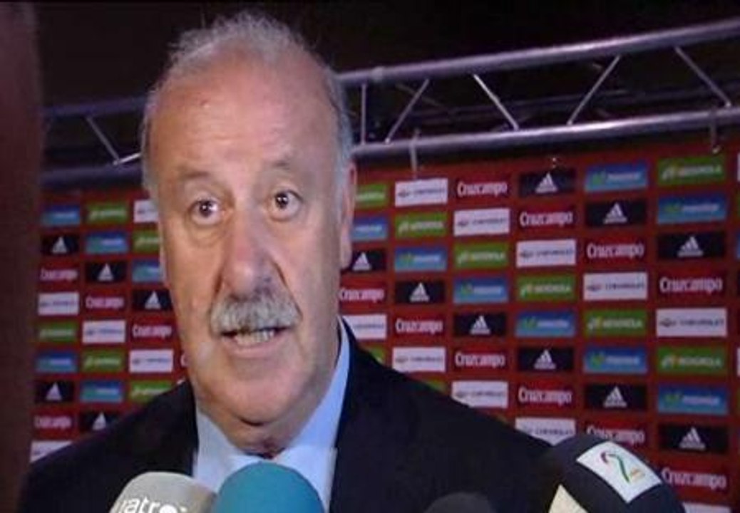 Del Bosque, sobre sus jugadores: "No se les nota la temporada tan intensa"
