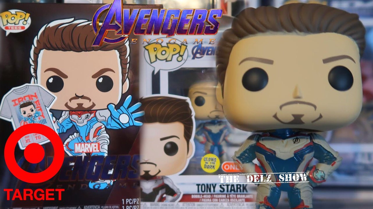 MARVEL THE AVENGERS ENDGAME IRON MAN TONY STARK TARGET EXCLUSIVE GITD DETAILED UNBOXING REVIEW WITH GLOW IN THE DARK TEST