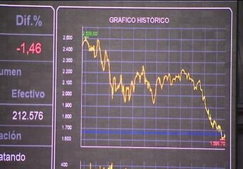 La bolsa cae más de un 3% y la prima de riesgo se dispara