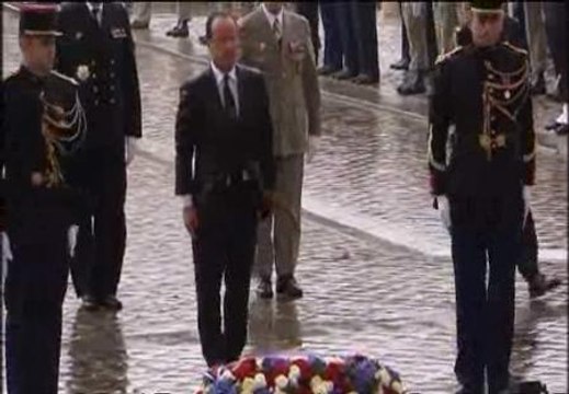 Hollande, investido nuevo presidente de Francia