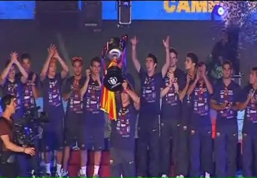 El Barça ofrece la Copa del Rey a su afición