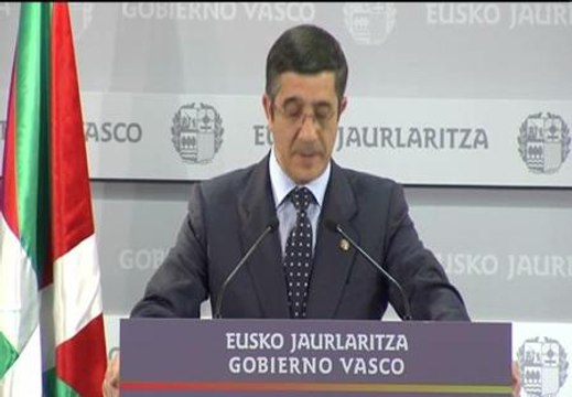 El Lehendakari no convocará elecciones anticipadas y gobernará en minoría