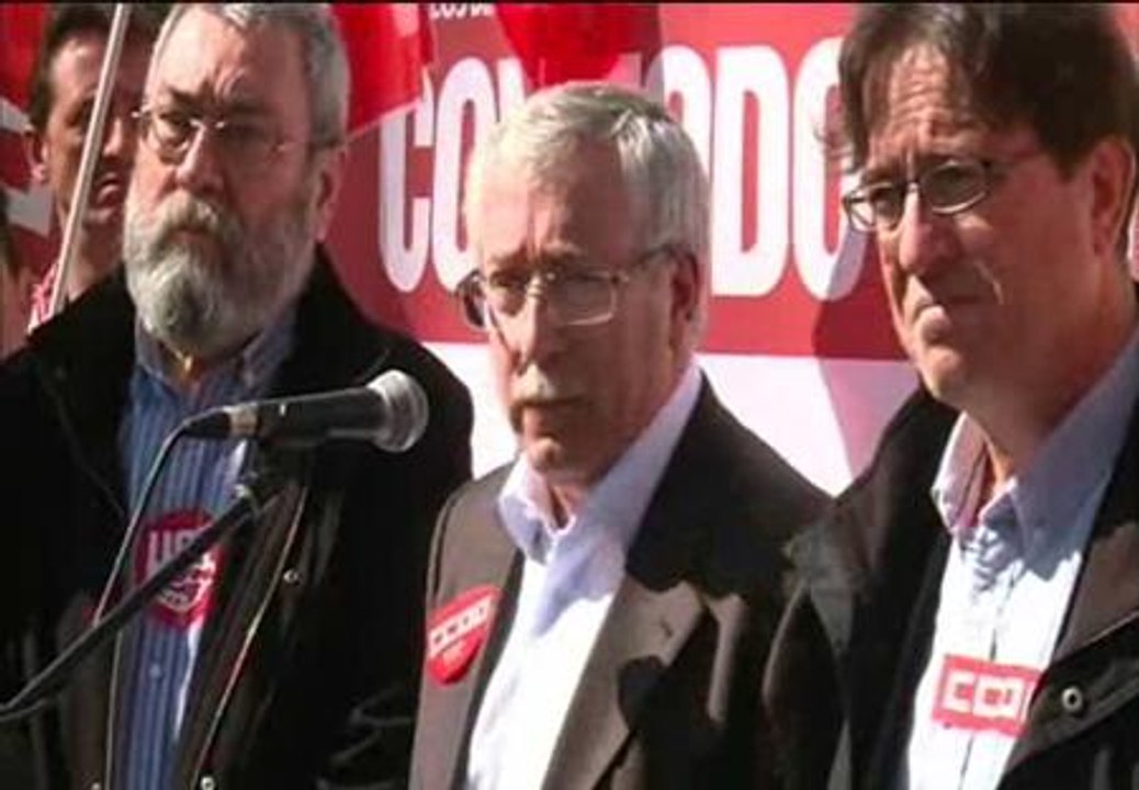 Toxo: ""Es el resultado inevitable de la sinrazón del gobierno"