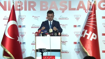 Ekrem İmamoğlu: “Ne yazık ki manipülasyon süreci söz konusu”