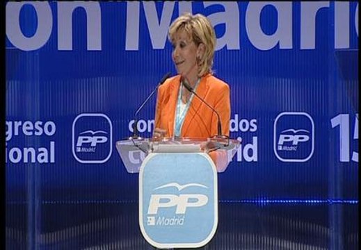 Aguirre: Los mismos que han arruinado a España están acosando a Rajoy