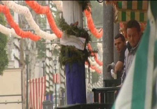 El puente de mayo comienza pasado por agua