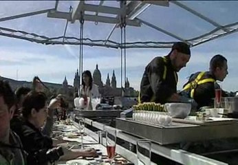 Comida de altura en Barcelona