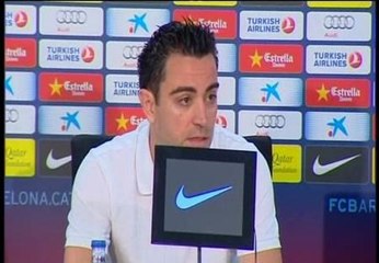 Xavi: "Tendría que ser un milagro conseguir la Liga"