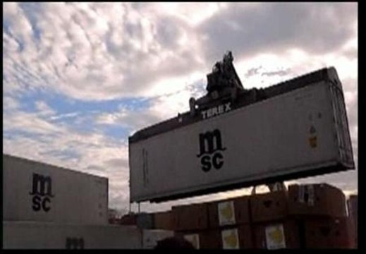 Cocaína camuflada en plátanos