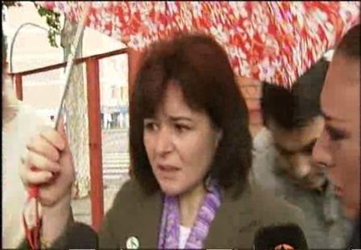 Ruth Ortiz antes de entrar a los juzgados se siente tranquila y con ganas de hablar