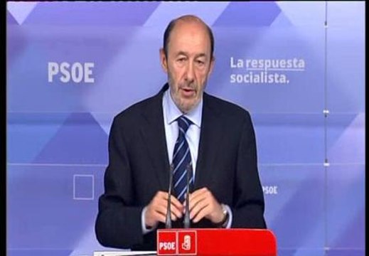 Rubalcaba: Nadie entendería que haya dinero para los bancos y no haya para los hospitales o las escuelas